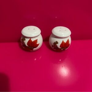 Vintage Russ A Touch Of Autumn Salt & Pepper Shakers Item No. 4135 - NIB